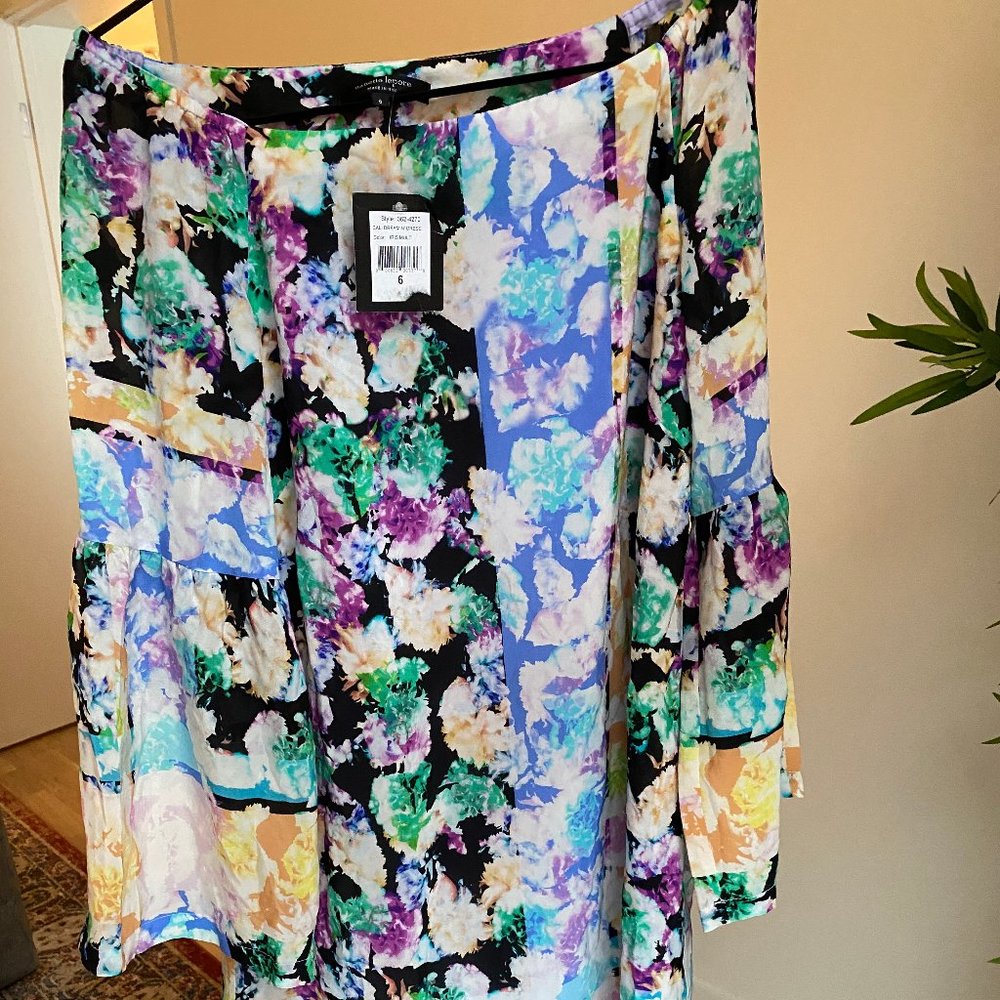 NWT: Nanette Lepore Cali Dreamin silk dress